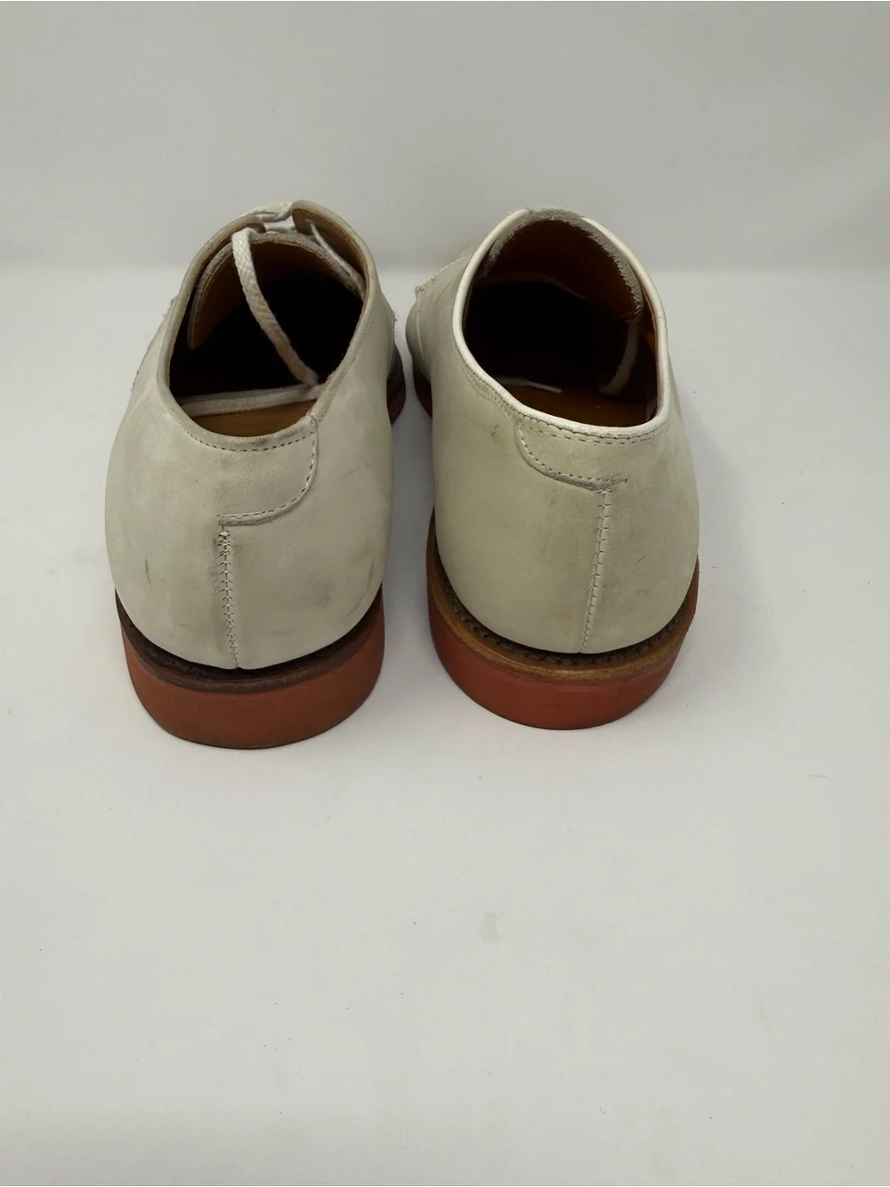 Cole Haan white nubuck Oxford shoes Vintage 1980’s